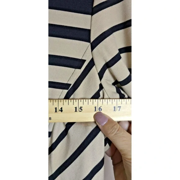 J Mclaughlin Womens M Striped Catalyst Dress - Picture 8 of 14